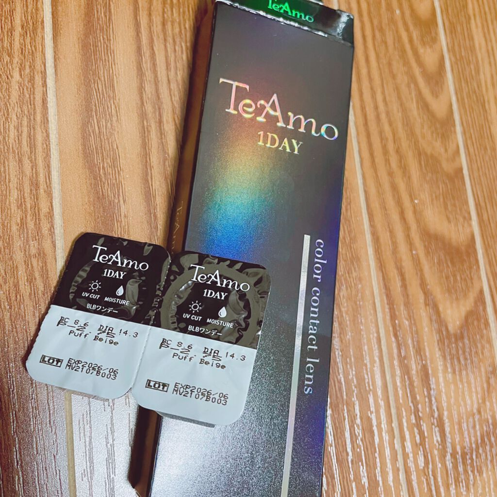 TeAmo 1DAY/TeAmo/ワンデー(1DAY)カラコンを使ったクチコミ(3枚目)