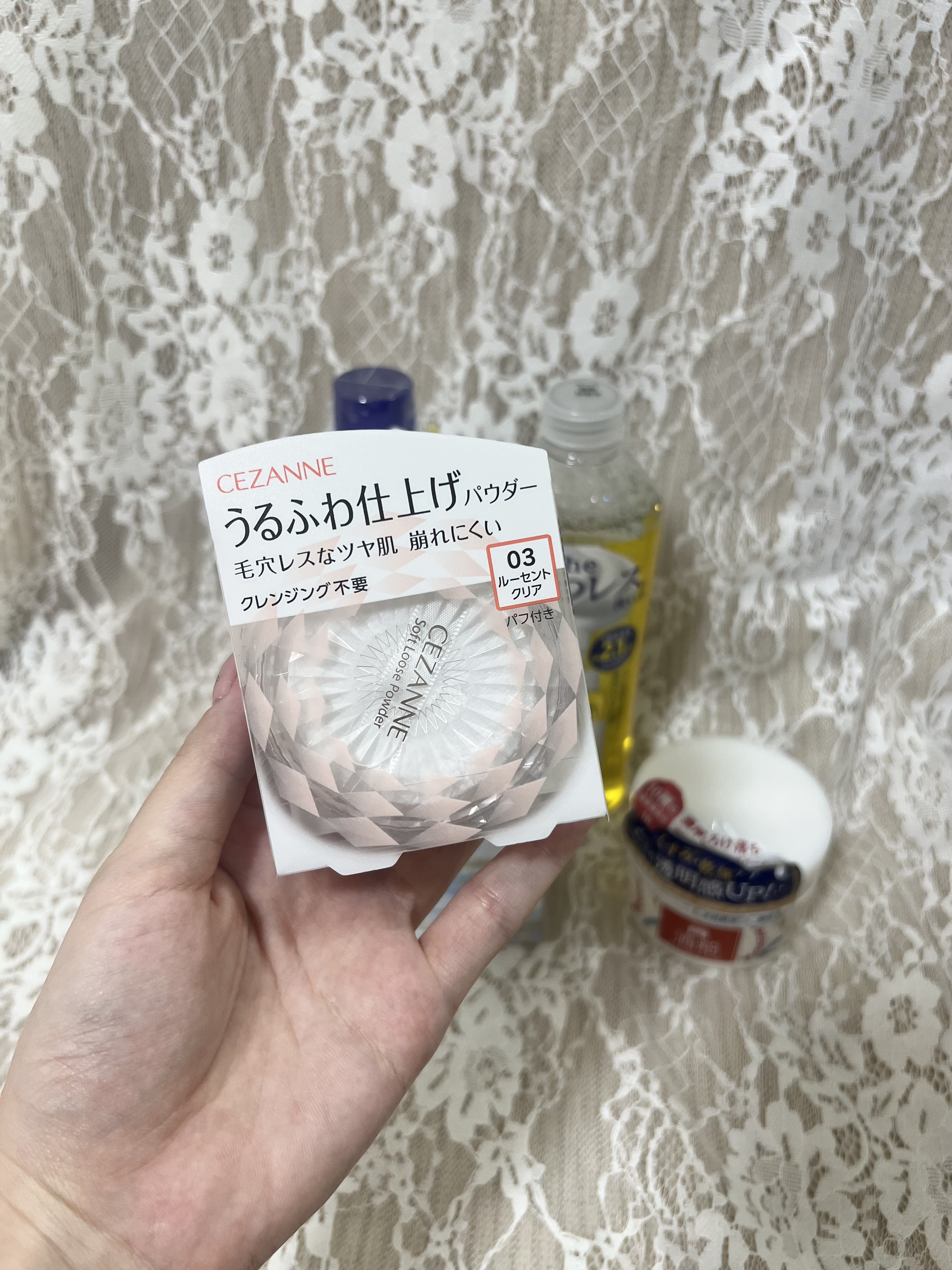 オイルブロックミネラルパウダー/キャンメイク/ルースパウダーを使ったクチコミ（2枚目）