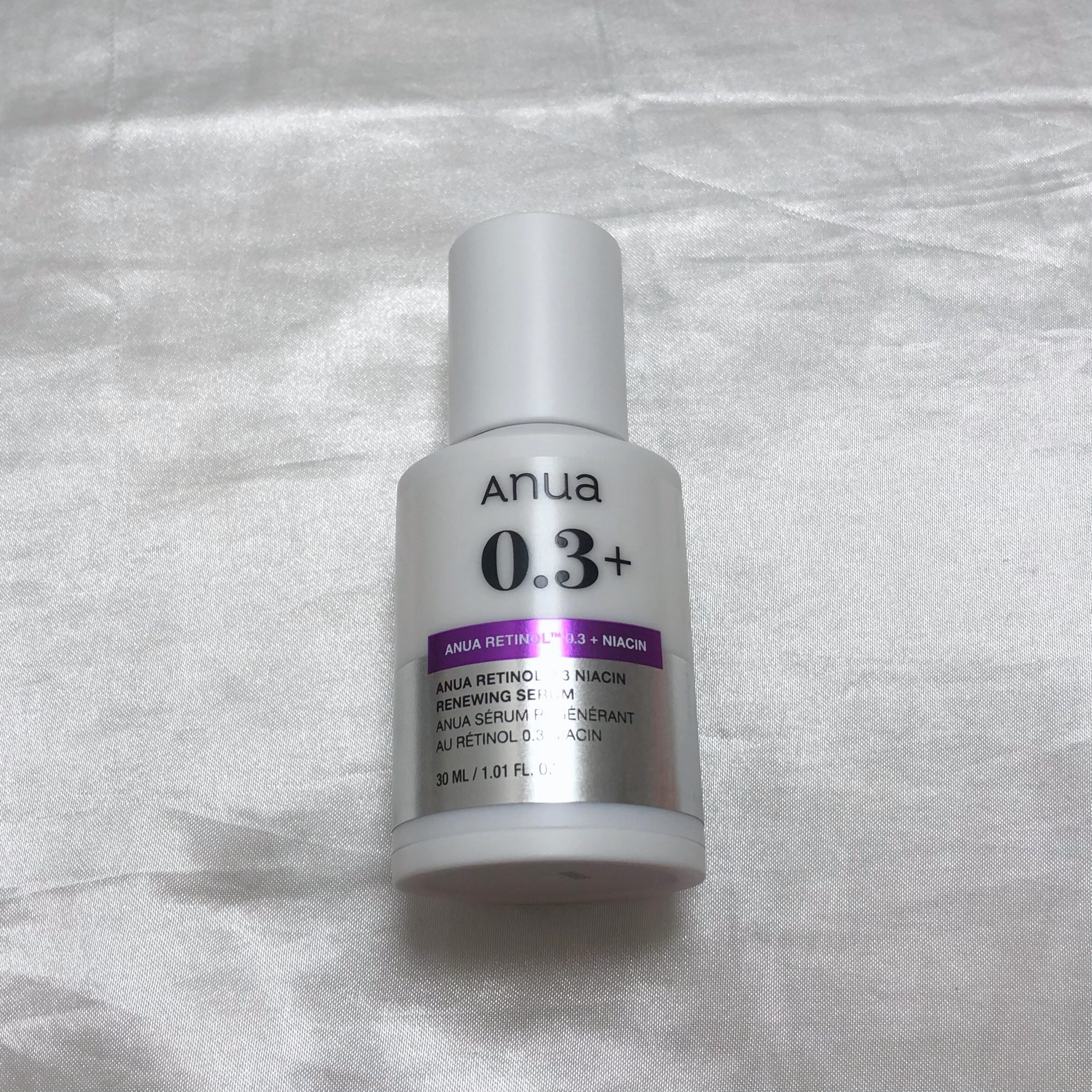 レチノール0.3 ナイアシンリニューイングセラム/Anua/美容液を使ったクチコミ（3枚目）