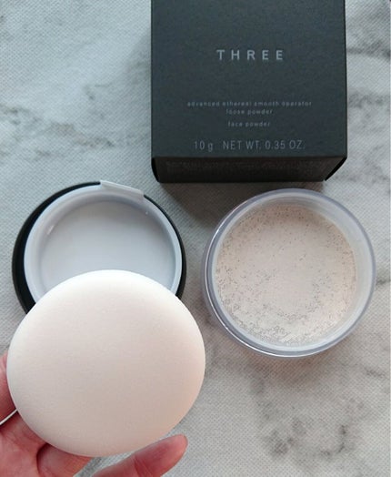 アドバンスドエシリアルスムースオペレーター ルースパウダー/THREE/ルースパウダーを使ったクチコミ(3枚目)