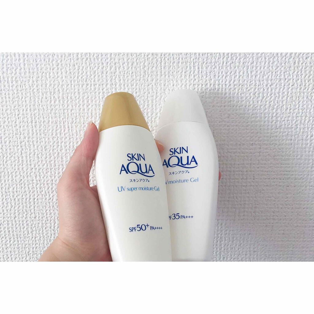 モイスチャージェル/スキンアクア/日焼け止めジェルを使ったクチコミ（1枚目）