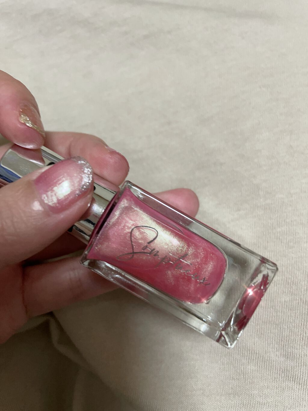 Somptueux(ソンプチュー) ネイルポリッシュ/DAISO/マニキュアを使ったクチコミ(1枚目)