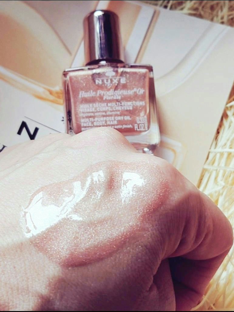 プロディジュー フローラル ゴールド オイル/ニュクス/ボディオイルを使ったクチコミ（2枚目）