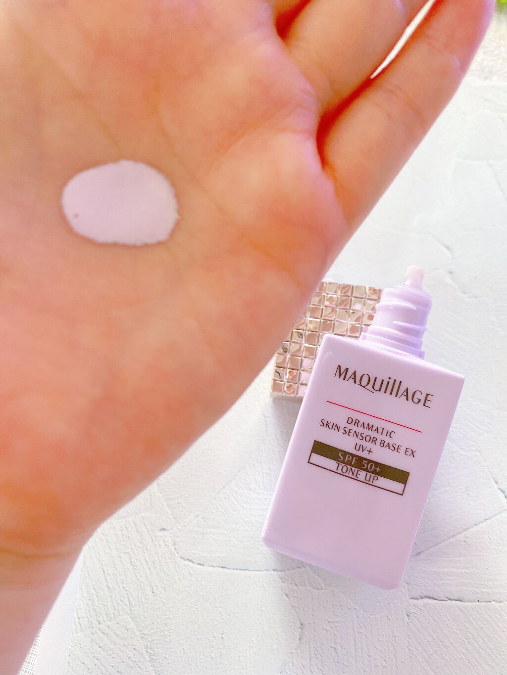 ドラマティックスキンセンサーベース EX UV+/マキアージュ/化粧下地を使ったクチコミ(3枚目)