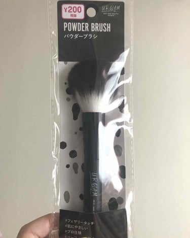 UR GLAM　POWDER BRUSH/U R GLAM/メイクブラシを使ったクチコミ（1枚目）