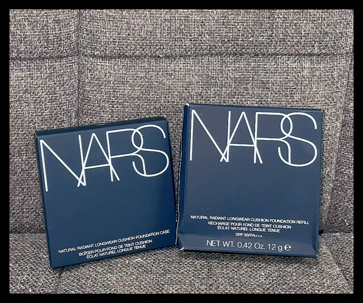 ナチュラルラディアント ロングウェア クッションファンデーション 5880/NARS/クッションファンデーションを使ったクチコミ（1枚目）