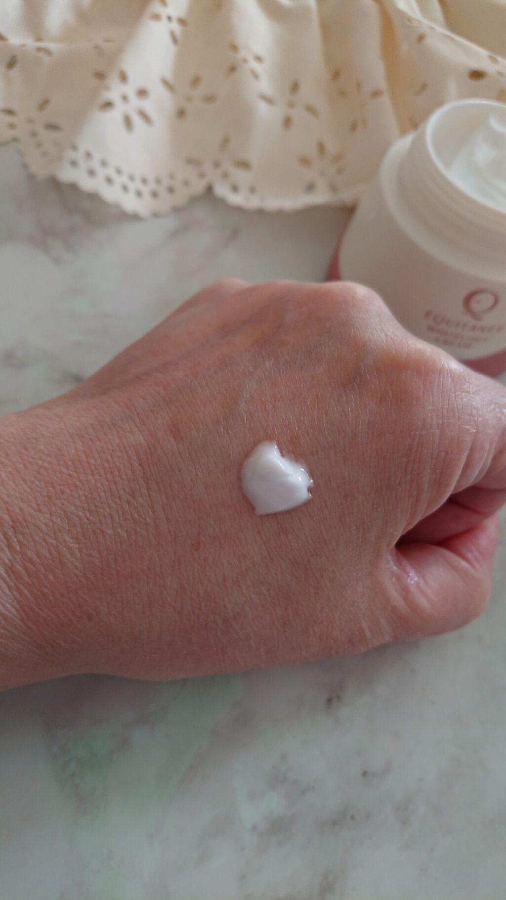 ホワイトロジー クリーム/エクイタンス/フェイスクリームを使ったクチコミ（3枚目）