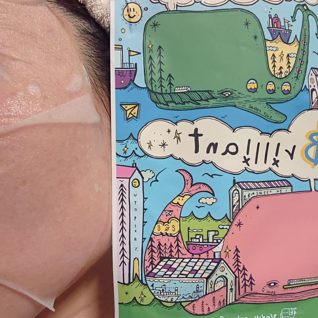 ブリリアント マスクパック/DANCING WHALE/シートマスク・パックを使ったクチコミ（3枚目）