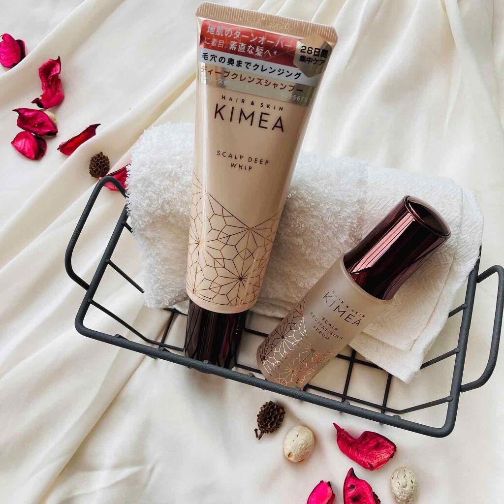 スカルプ リバイタライジングセラム/ヘア&スキン キメア/頭皮ローションを使ったクチコミ(6枚目)