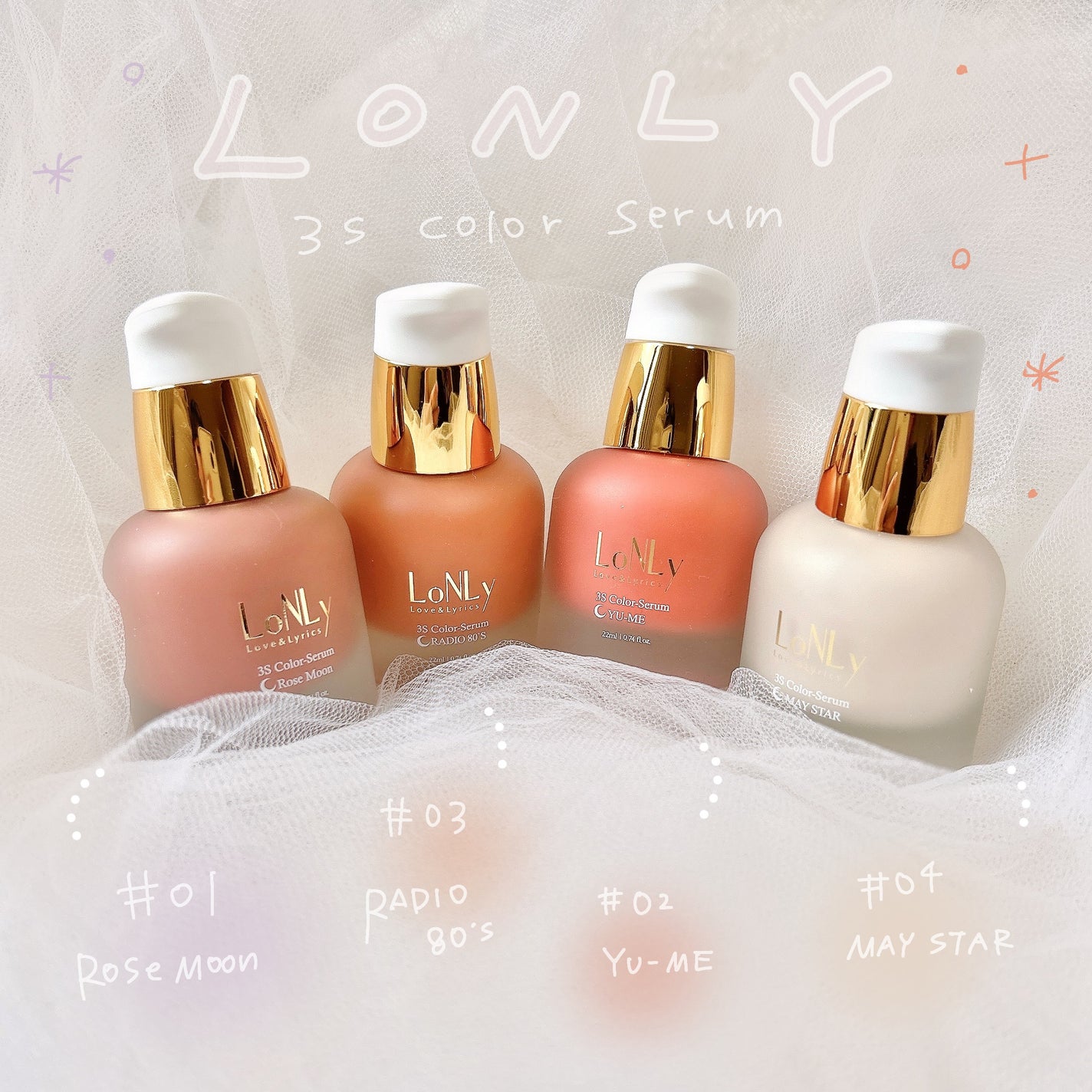 3S カラーセラム/LoNLy /リキッドチークを使ったクチコミ(1枚目)