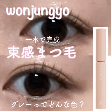 【Wonjungyoウォンジョンヨ ヌードアイラッシュ】
#03 シアーグレー

〇〇な人にオススメ
#透け感が欲しい
#ブラウンは甘すぎる
#楽してオフしたい
#束感まつ毛の作り方が難しい

今回はウ