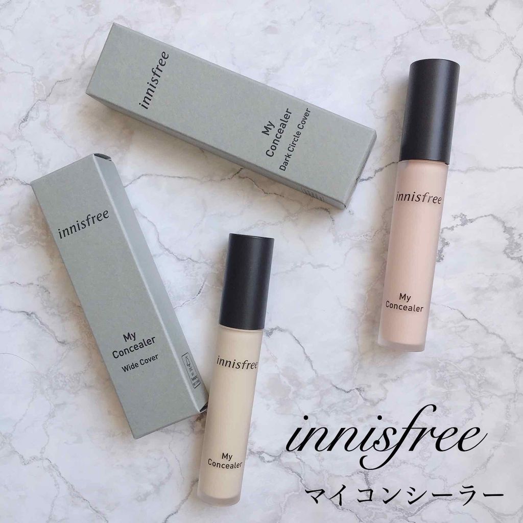マイコンシーラー アンダーアイ カバー/innisfree/リキッドコンシーラーを使ったクチコミ（1枚目）