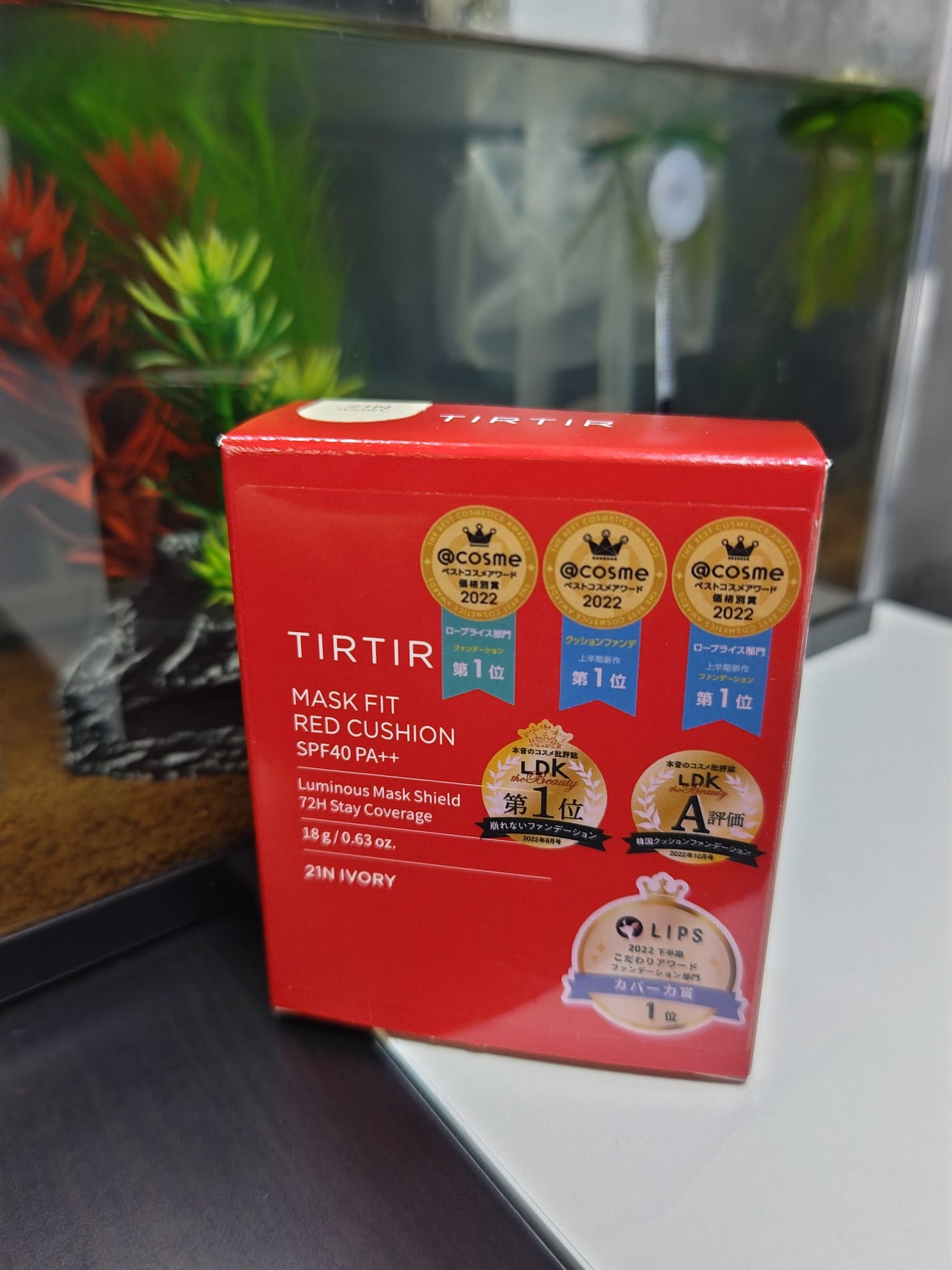 マスク フィット レッド クッション/TIRTIR(ティルティル)/クッションファンデーションを使ったクチコミ(1枚目)