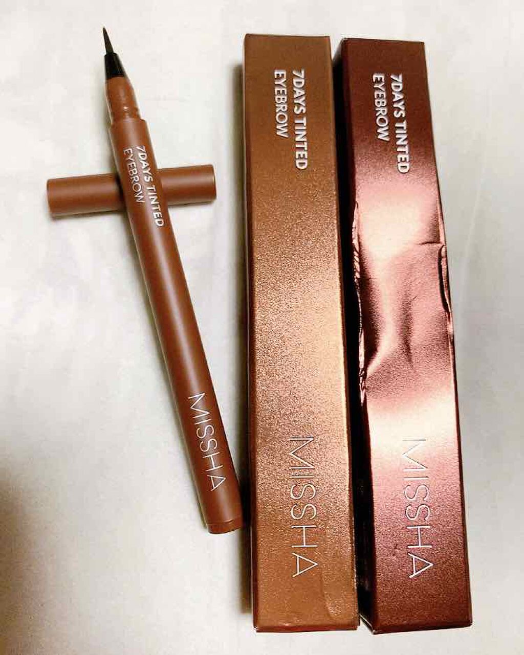セブンデイズ アイブロウティント/MISSHA/眉ティントを使ったクチコミ(1枚目)