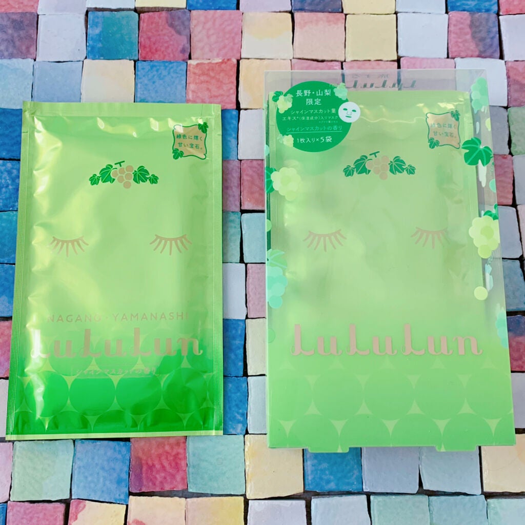 長野・山梨ルルルン(シャインマスカットの香り)/ルルルン/シートマスク・パックを使ったクチコミ(1枚目)