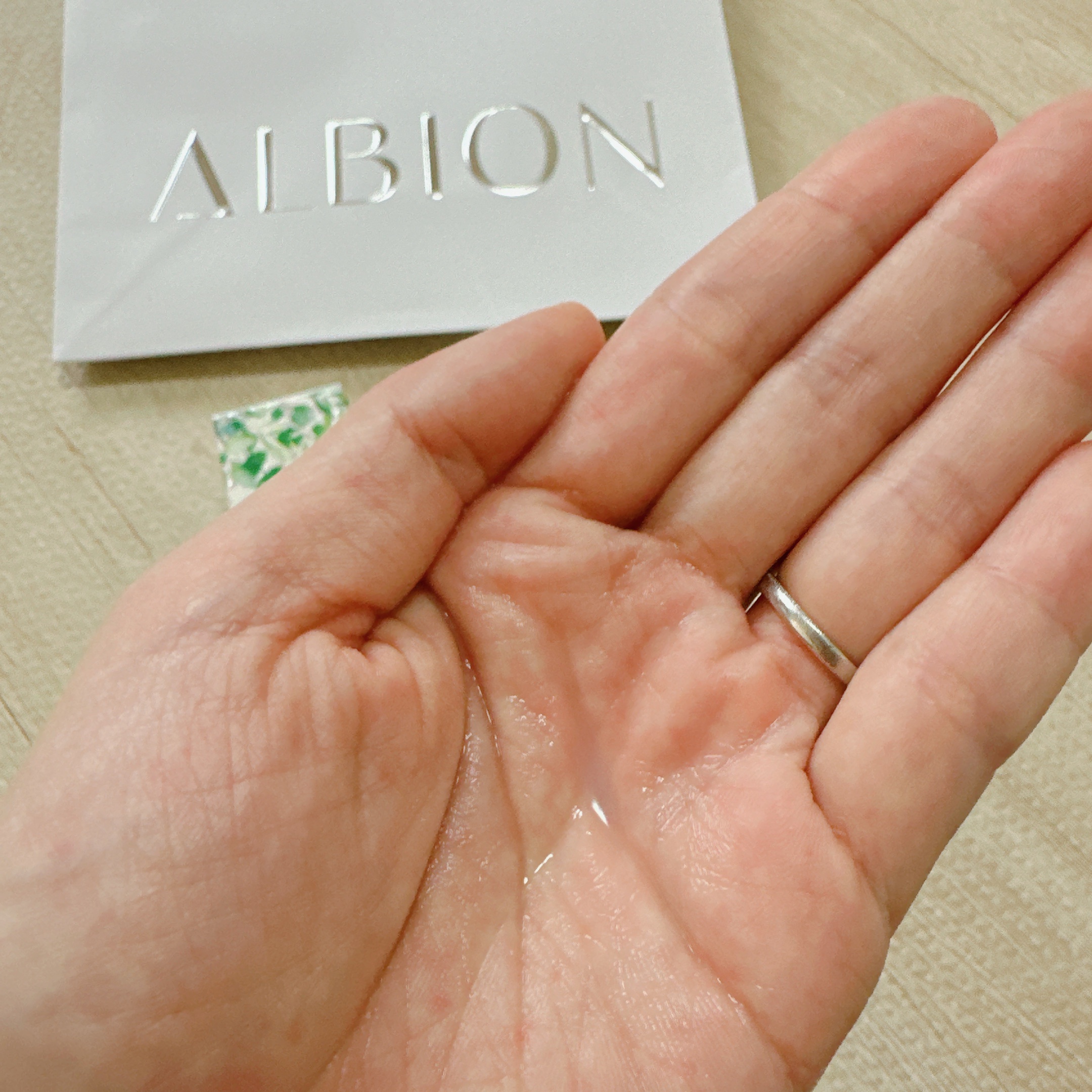 薬用スキンコンディショナーエッセンシャル N/ALBION/化粧水を使ったクチコミ（3枚目）