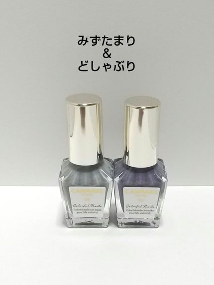 カラフルネイルズ N97 みずたまり/キャンメイク/マニキュアを使ったクチコミ(1枚目)