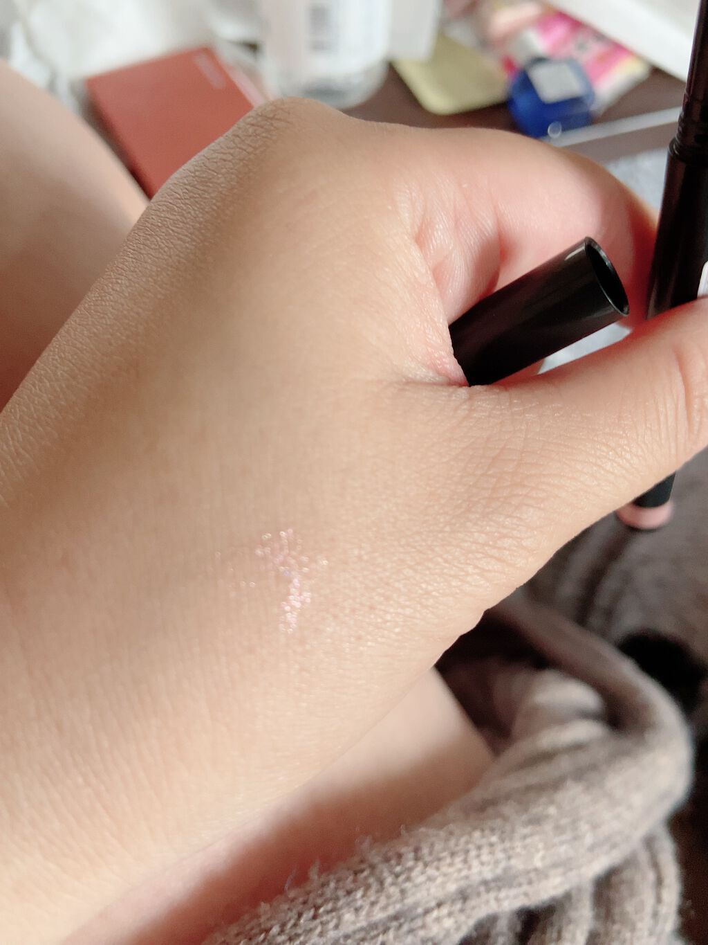 UR GLAM EYESHADOW STICK/U R GLAM/スティックアイシャドウを使ったクチコミ(2枚目)