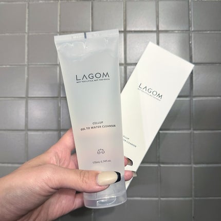 ラゴム ジェルトゥウォーター クレンザー(朝用洗顔)/LAGOM /その他洗顔料を使ったクチコミ(1枚目)