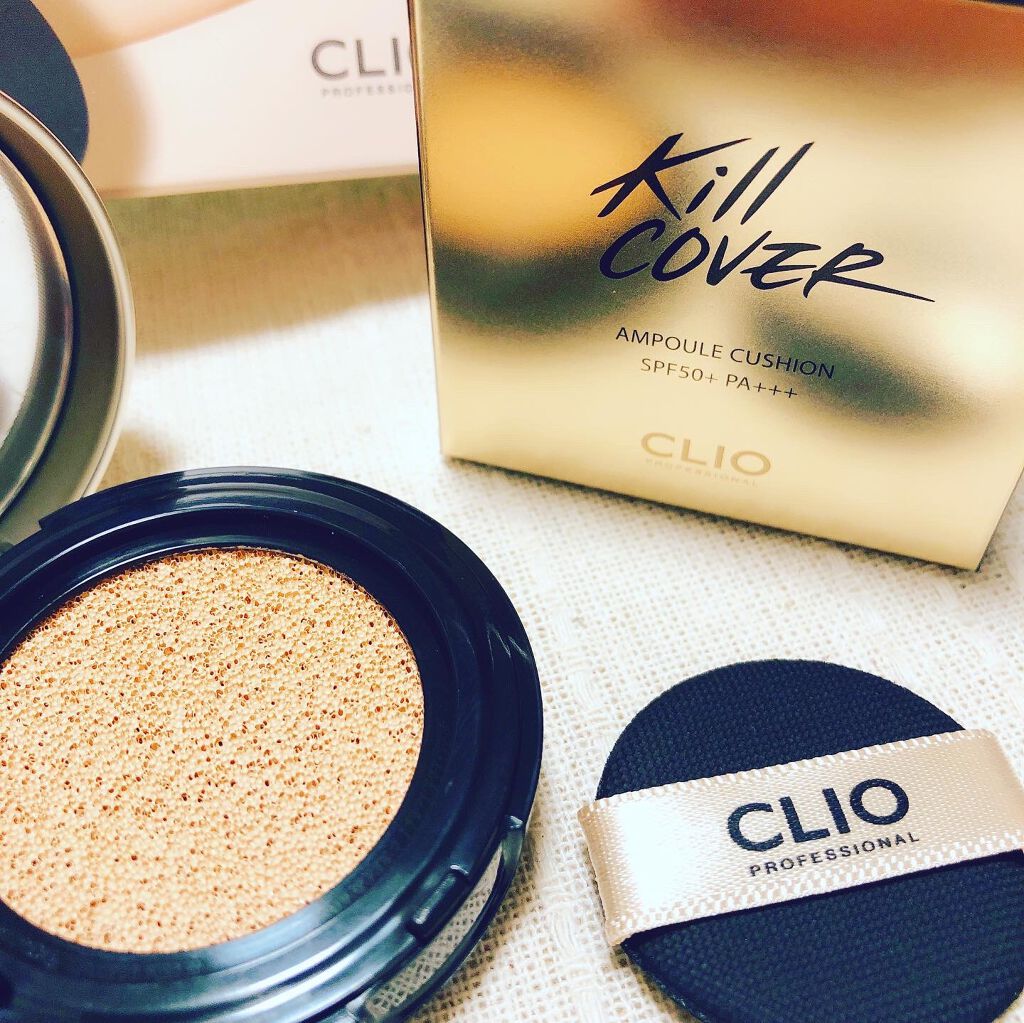 キル カバー コンシール クッション/CLIO/クッションファンデーションを使ったクチコミ(2枚目)