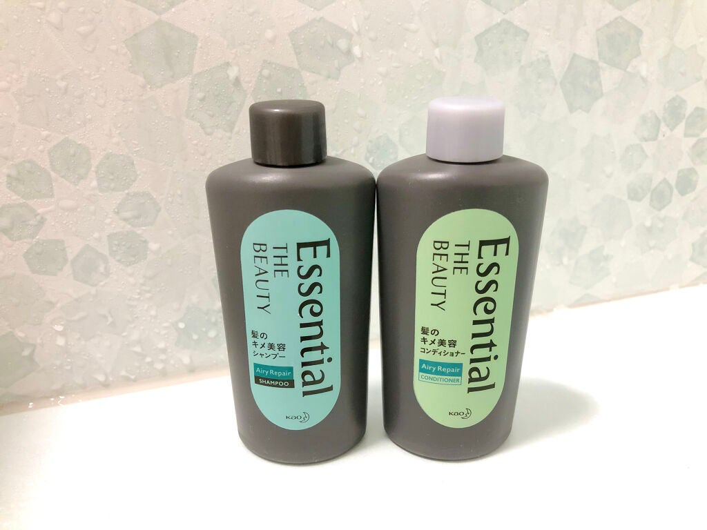 THE BEAUTY 髪のキメ美容シャンプー/コンディショナー<エアリーリペア> /エッセンシャル/シャンプー・コンディショナーを使ったクチコミ(2枚目)