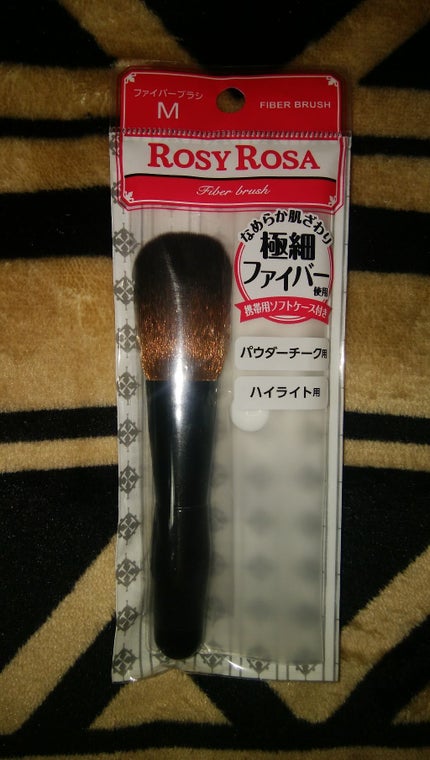 ファイバーブラシM/ロージーローザ/メイクブラシを使ったクチコミ(2枚目)
