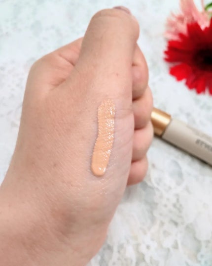 ミネラルリフレクティングスキンパウダー フェイスパウダーパフ /エトヴォス/ルースパウダーを使ったクチコミ(2枚目)