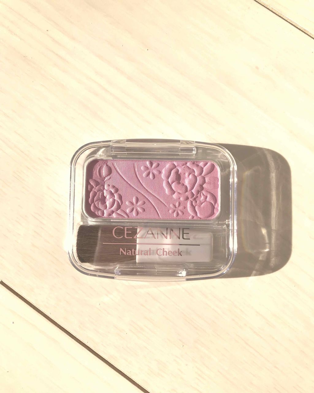 ナチュラル チークN/CEZANNE/パウダーチークを使ったクチコミ（1枚目）