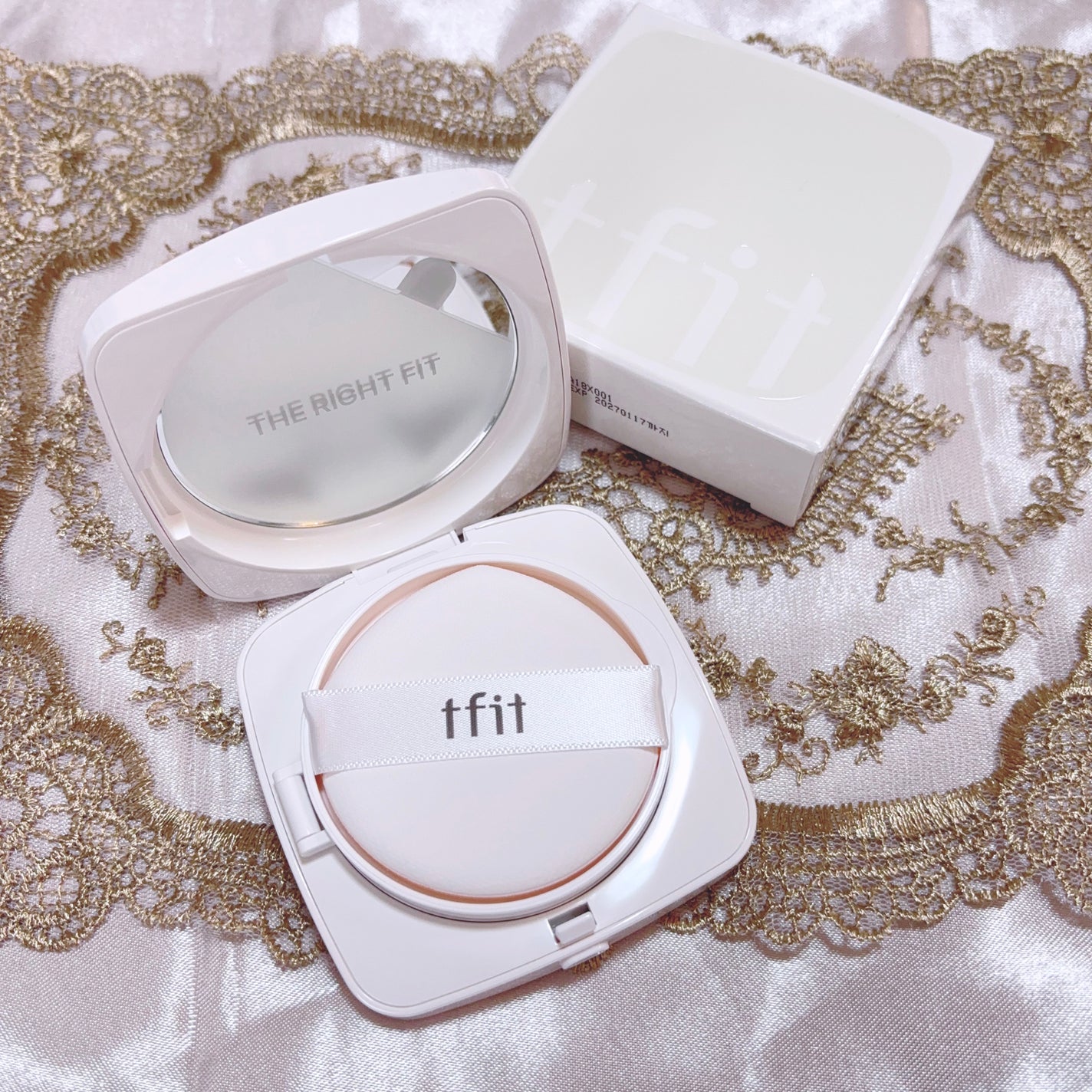 レイヤリングフィットカバークッションEX/TFIT/クッションファンデーションを使ったクチコミ(3枚目)