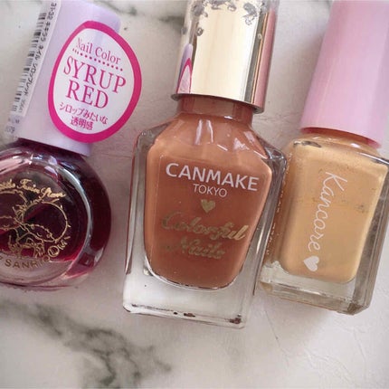 カラフルネイルズ/キャンメイク/マニキュアを使ったクチコミ(3枚目)