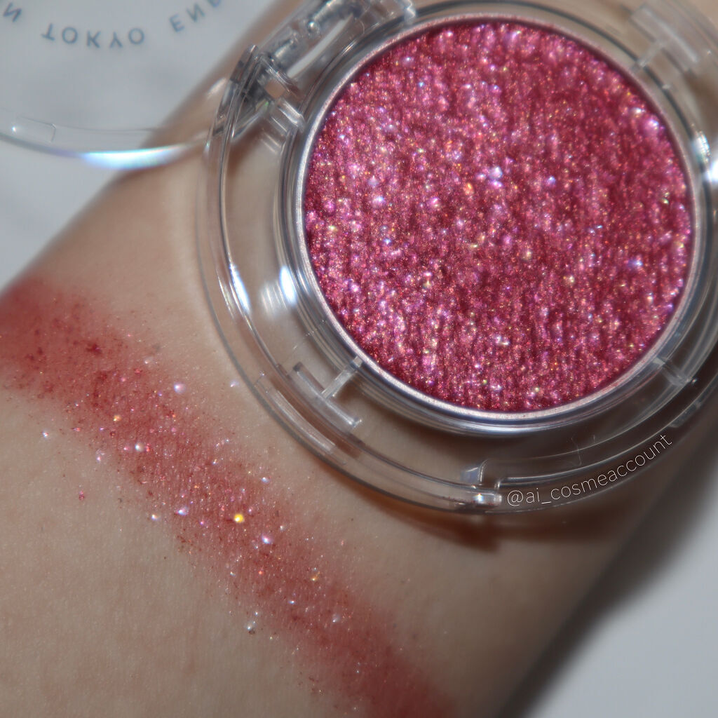 マルチグリッターカラー/ENBAN TOKYO/単色アイシャドウを使ったクチコミ（3枚目）