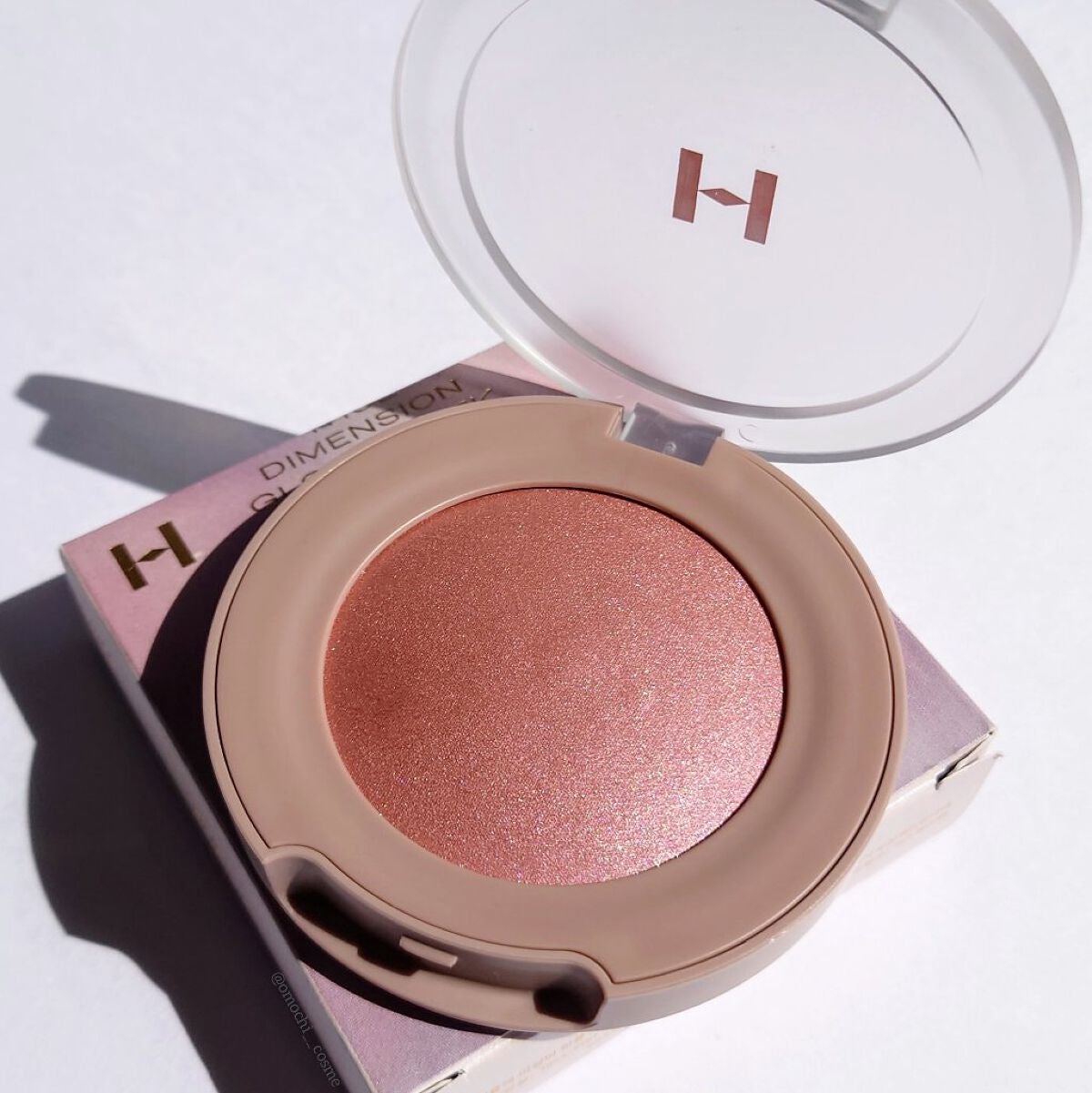 トゥルーディメンショングロウチーク/hince/パウダーチークを使ったクチコミ(3枚目)