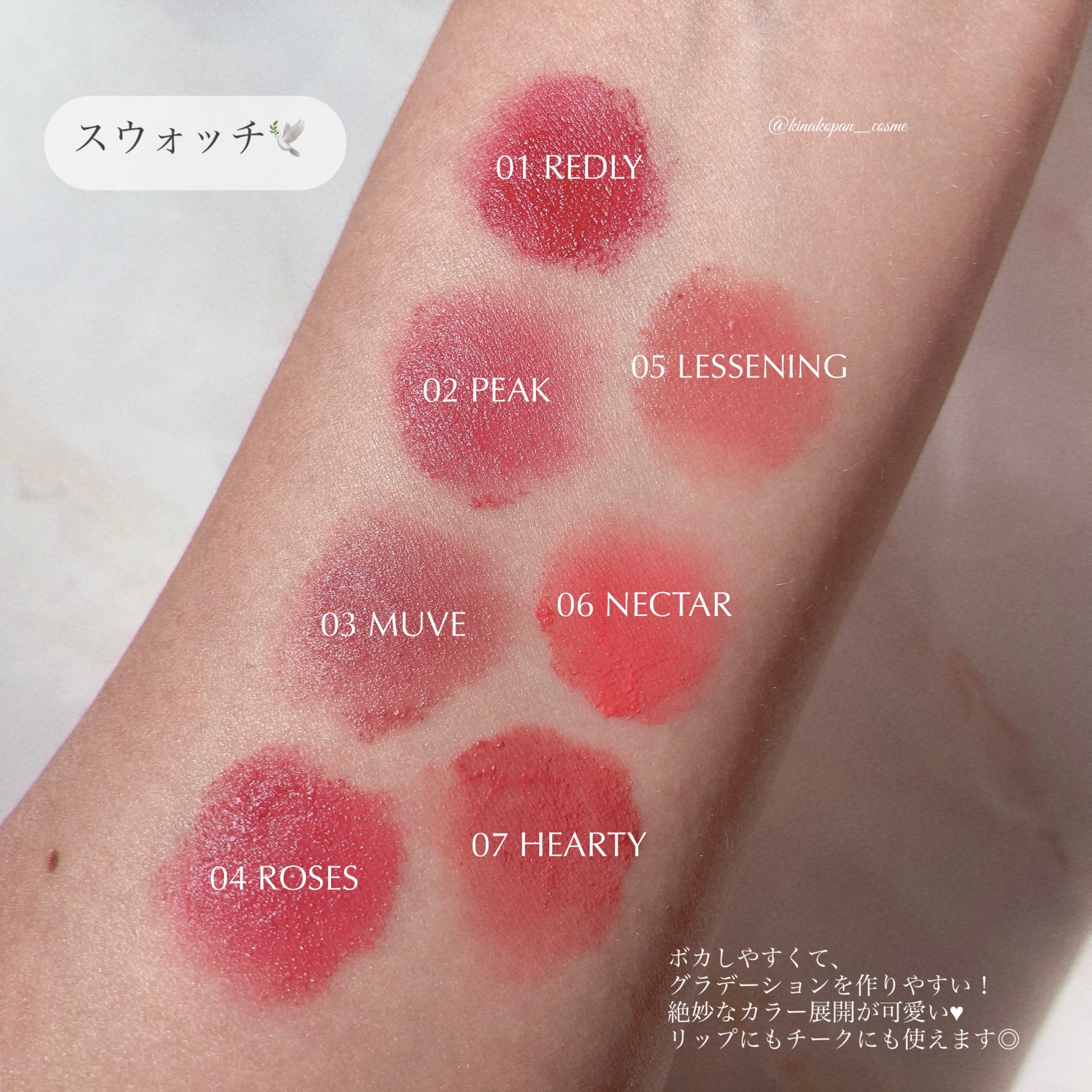 メルティングブラーリップポット/HOLIKA HOLIKA/口紅を使ったクチコミ（2枚目）