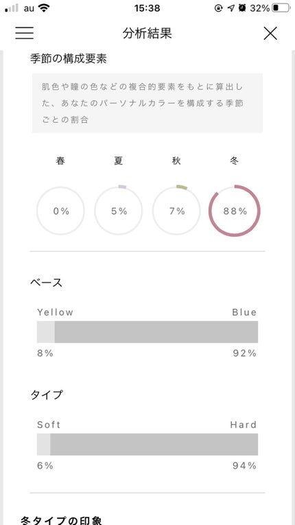 みく on LIPS 「今回は簡単に自己診断が出来ちゃうアプリをご紹介します❣️アップ..」(4枚目)