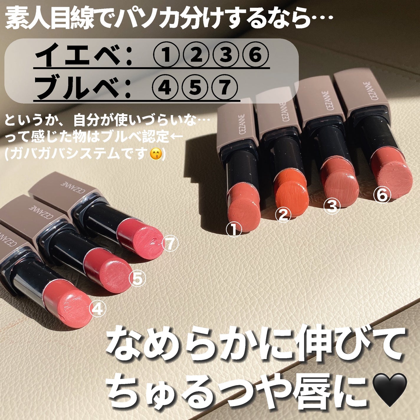 リップカラーシールド/CEZANNE/口紅を使ったクチコミ(5枚目)