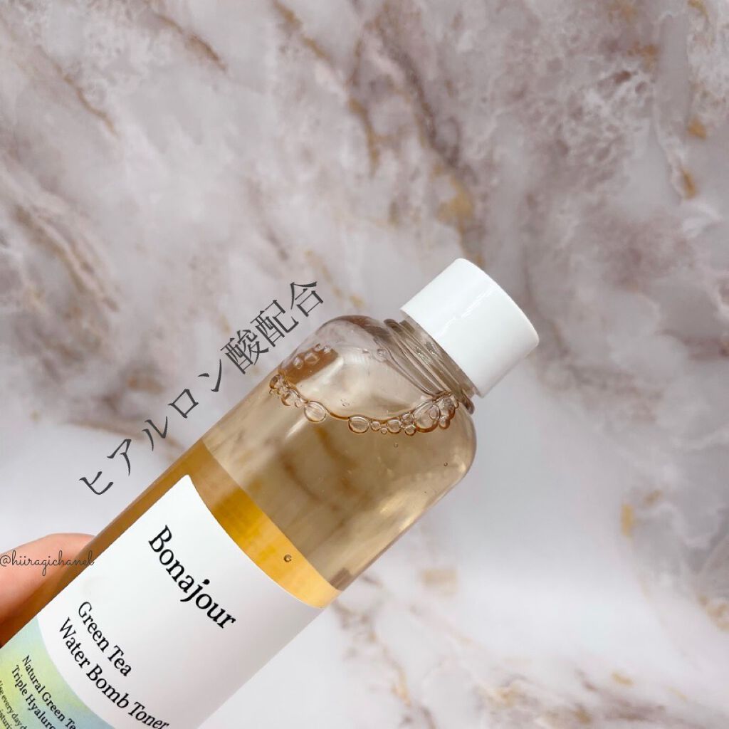 グリーンティーウォーターボム/Bonajour/フェイスクリームを使ったクチコミ（3枚目）