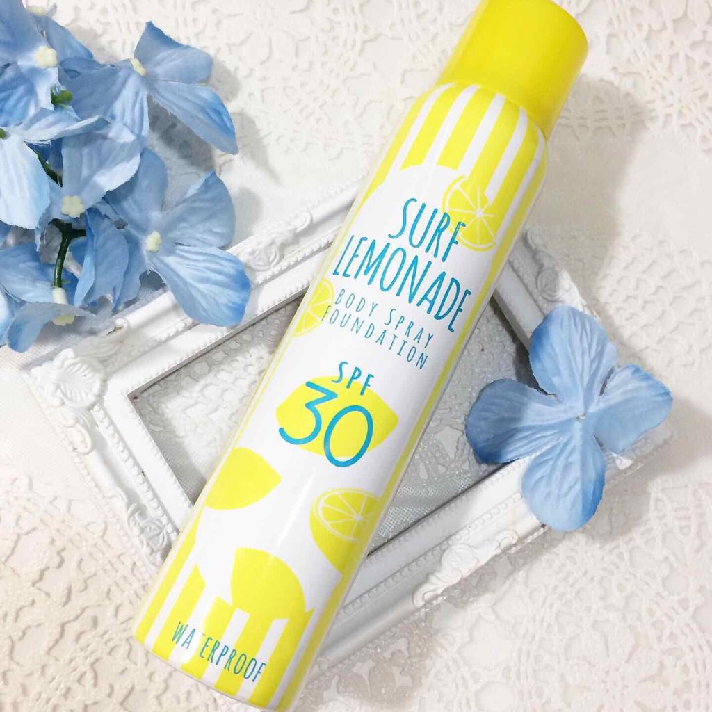 ボディースプレーファンデーション/SURF LEMONADE/日焼け止めミスト・スプレーを使ったクチコミ(1枚目)