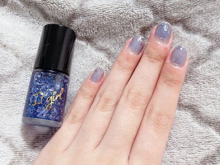 ITGグリッターネイル/DAISO/マニキュアを使ったクチコミ(1枚目)