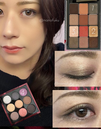 スモール アイシャドウ × 9 エイジ エイント ナッシング/M・A・C/アイシャドウパレットを使ったクチコミ(2枚目)