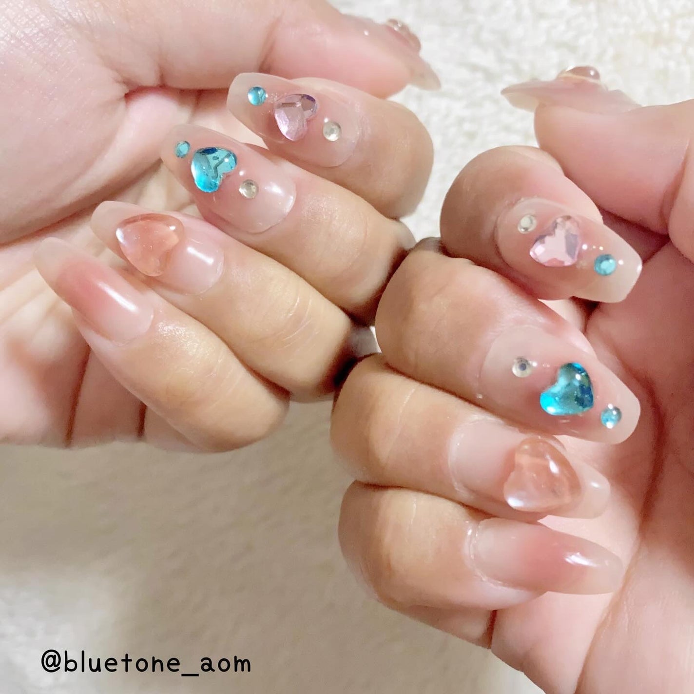 ネイルチップ/SHEIN/ネイルチップ・パーツを使ったクチコミ(3枚目)