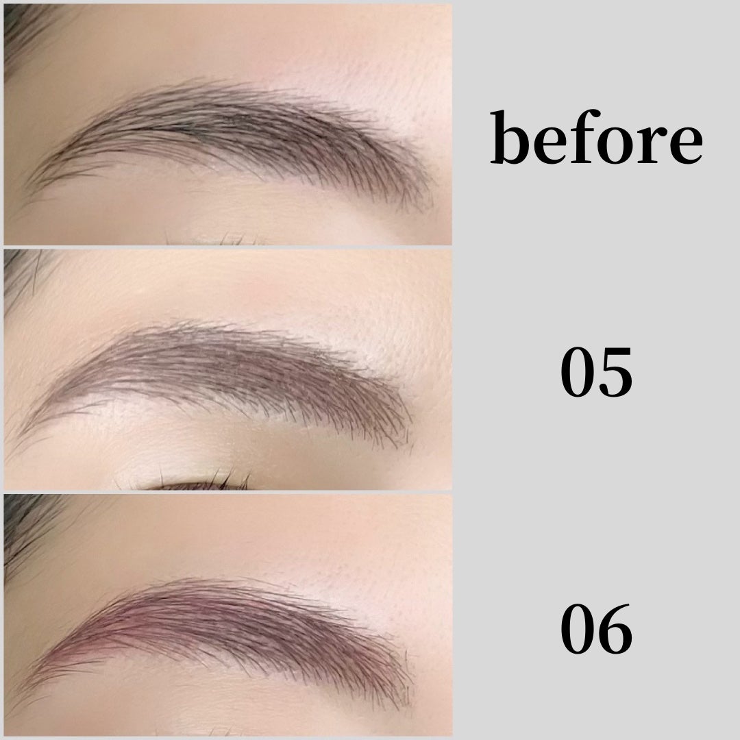 ハンオールブロウカラ/rom&nd/眉マスカラを使ったクチコミ(3枚目)