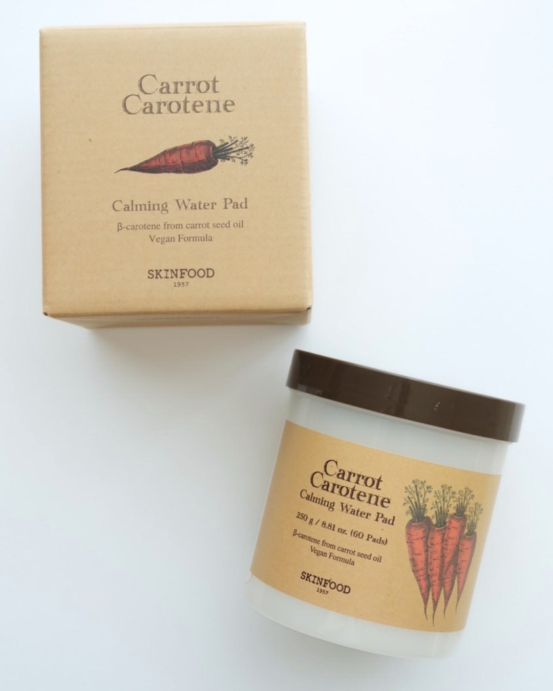 キャロットカロテン カーミングウォーターパッド/SKINFOOD/トナーパッドを使ったクチコミ(5枚目)
