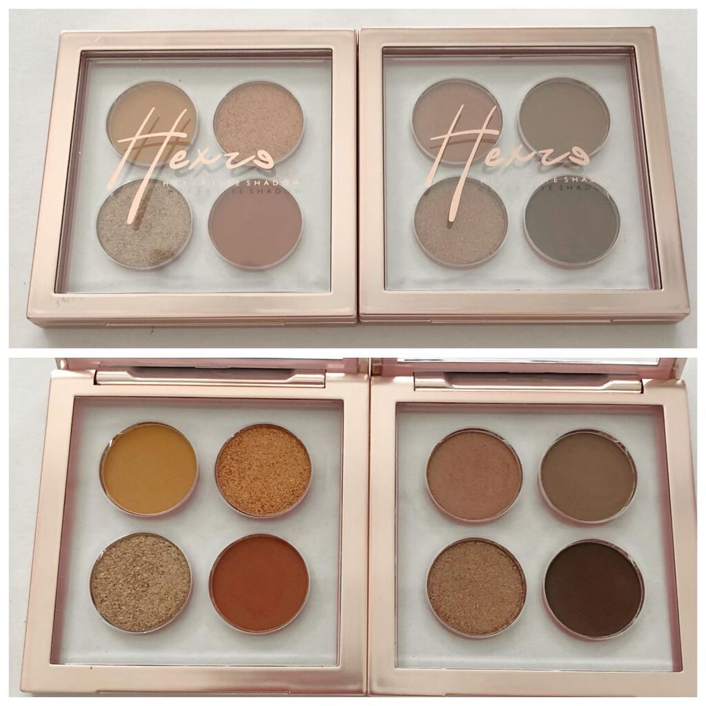 VAST NEBULA 4COLOR EYESHADOW PALETTE/HEXZE(ヘックスゼ)/アイシャドウパレットを使ったクチコミ(2枚目)