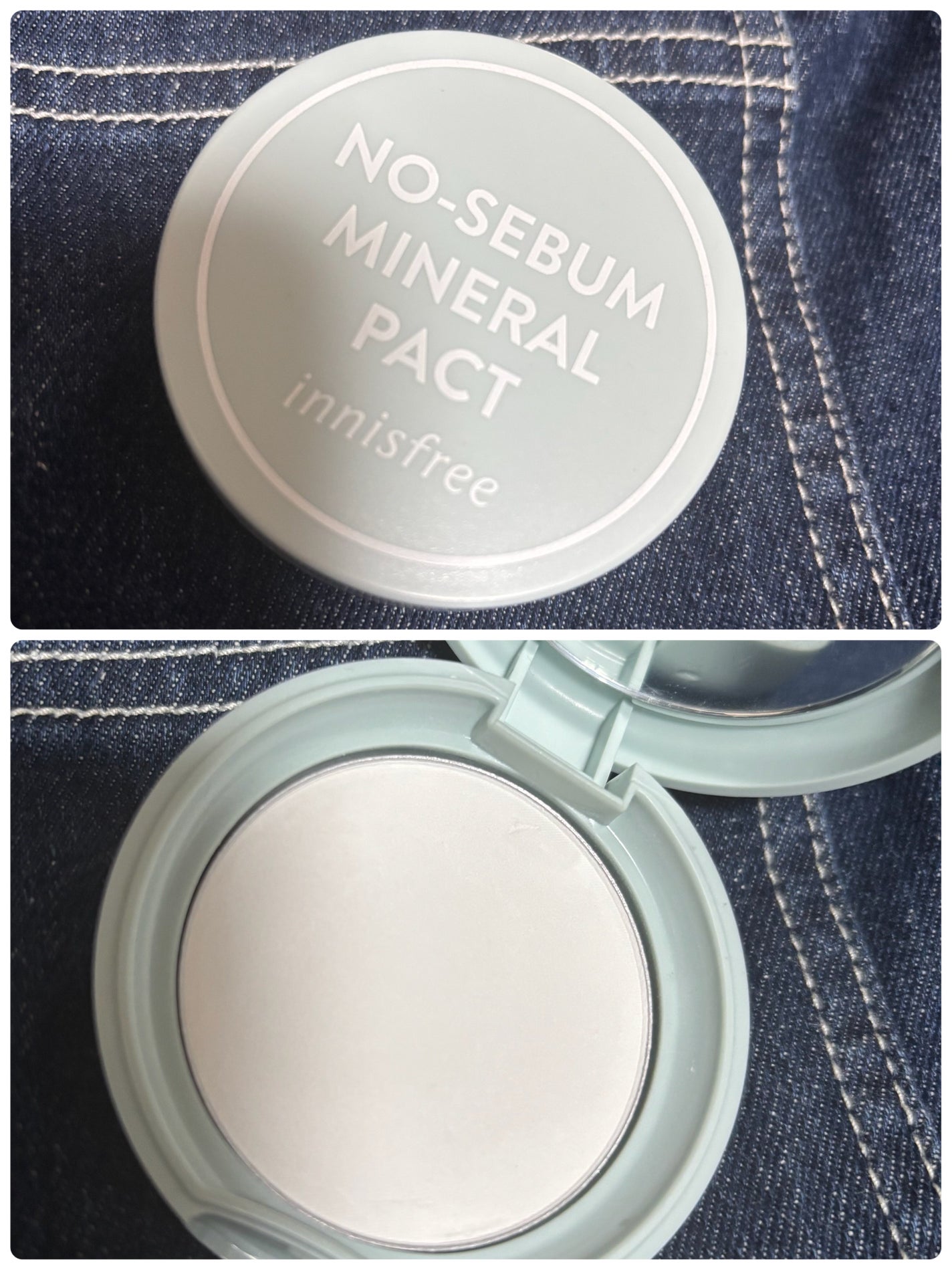 ノーセバム ミネラルパクト S/innisfree/プレストパウダーを使ったクチコミ(1枚目)