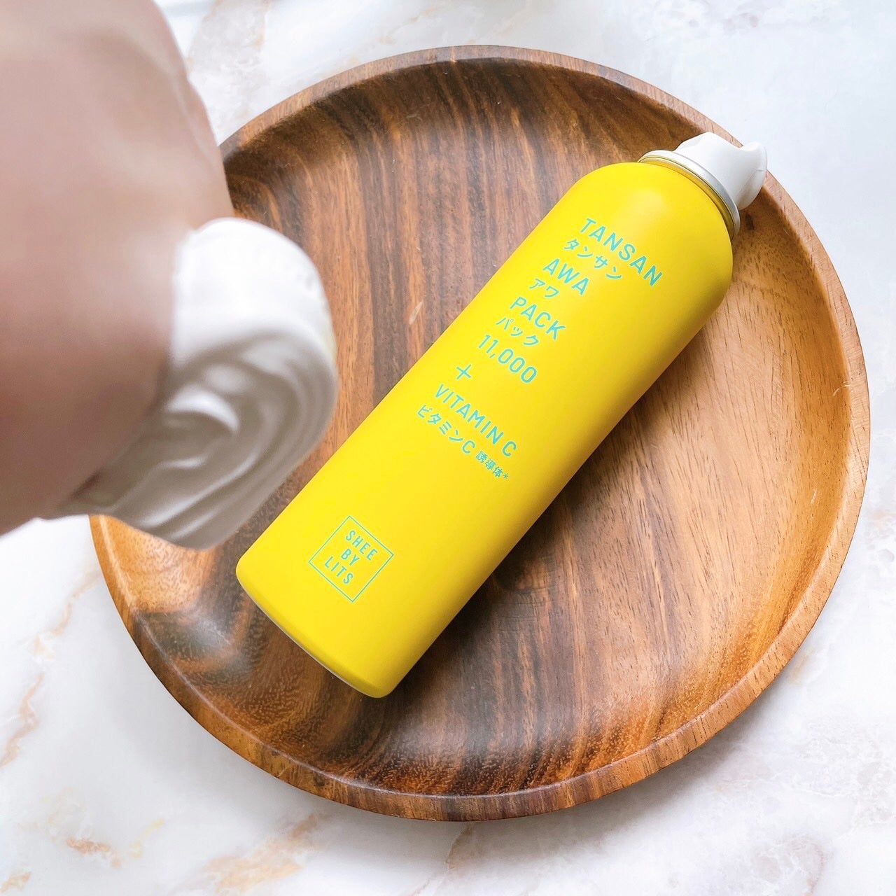 SHEE BY LITS 炭酸美容パック/リッツ/洗い流すパック・マスクを使ったクチコミ(5枚目)