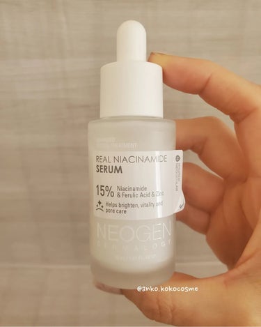 NEOGEN リアルナイアシンアミドセラムのクチコミ「美白*セラム✩.*˚
NEOGEN
REAL NIACINAMIDE SERUM⚪
〰︎︎⁡⁡.....」（2枚目）