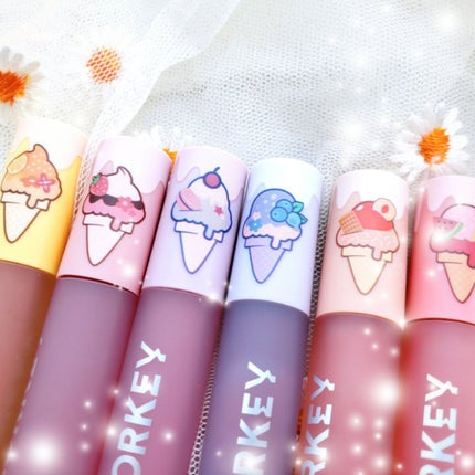 コールドスイーツ リップティント MINIリップボックス/COLORKEY/リップグロスを使ったクチコミ(3枚目)