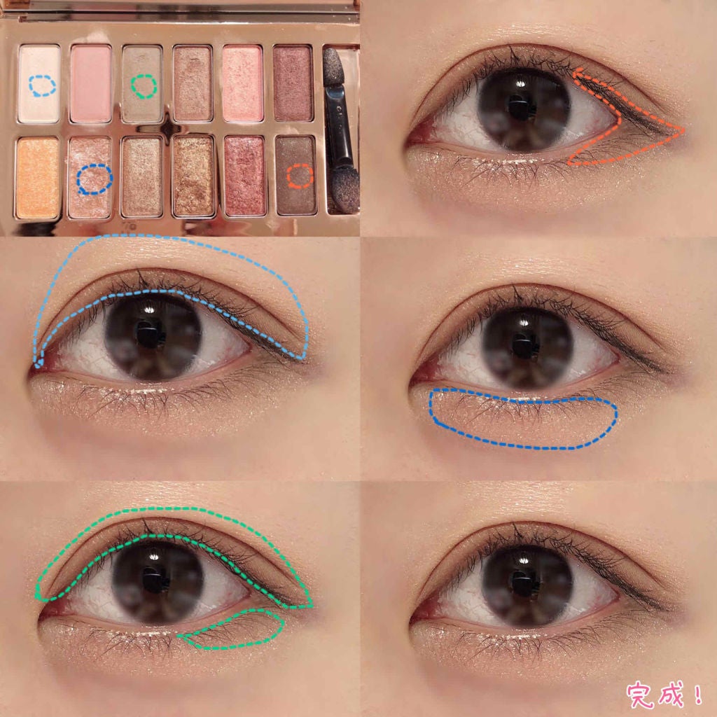 バレンタインボックス/VAVI MELLO/アイシャドウパレットを使ったクチコミ(2枚目)