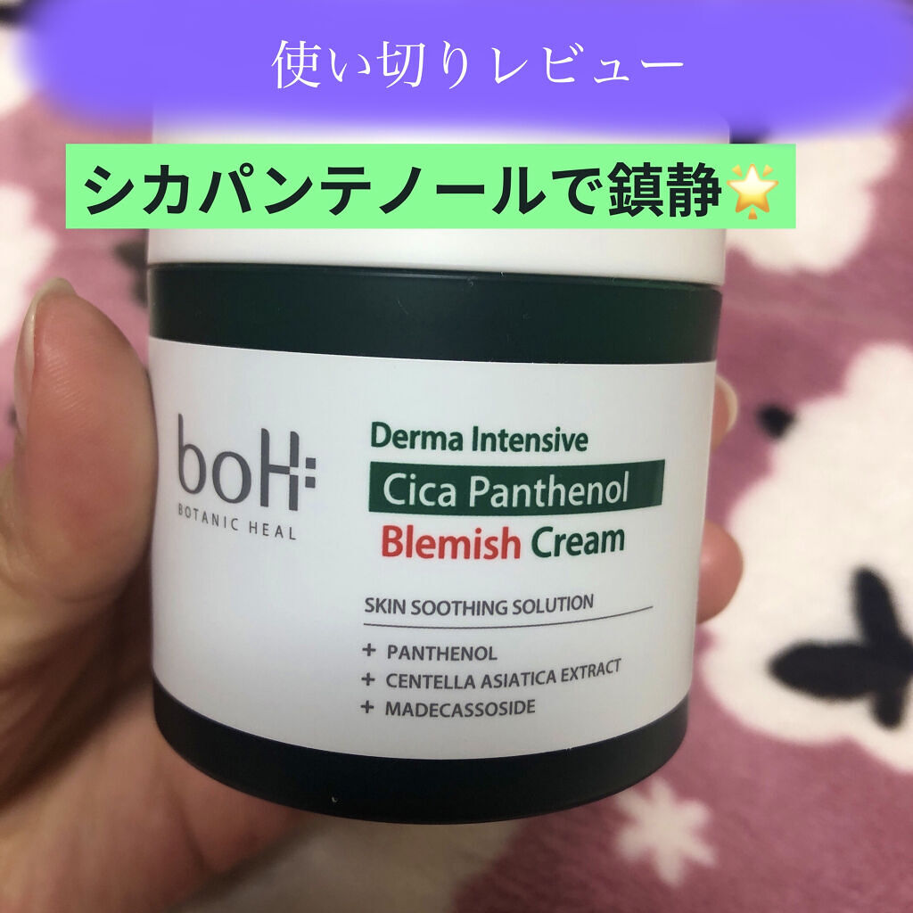 ダーマインテンシブシカパンテノールブラミッシュクリーム/BIOHEAL BOH/フェイスクリームを使ったクチコミ（1枚目）