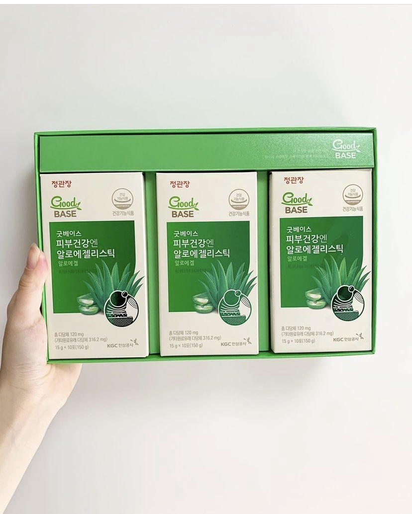 正官庄 Good BASE アロエゼリー スティック/正官庄/食品を使ったクチコミ（2枚目）